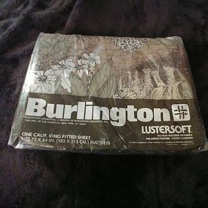 Burlington Lustersoft california king fitted sheet